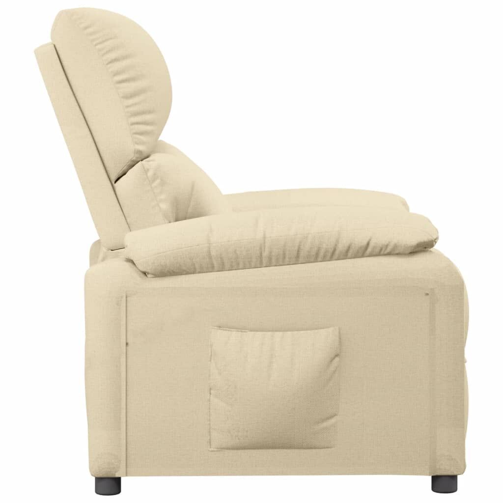 Recliner Chair Cream Fabric Price