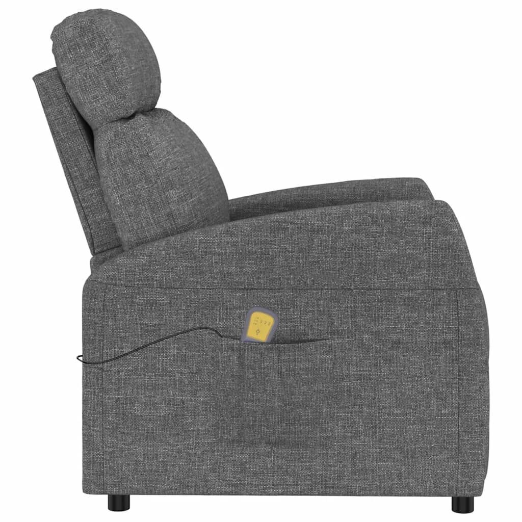 Massage Chair Dark Grey Fabric Price