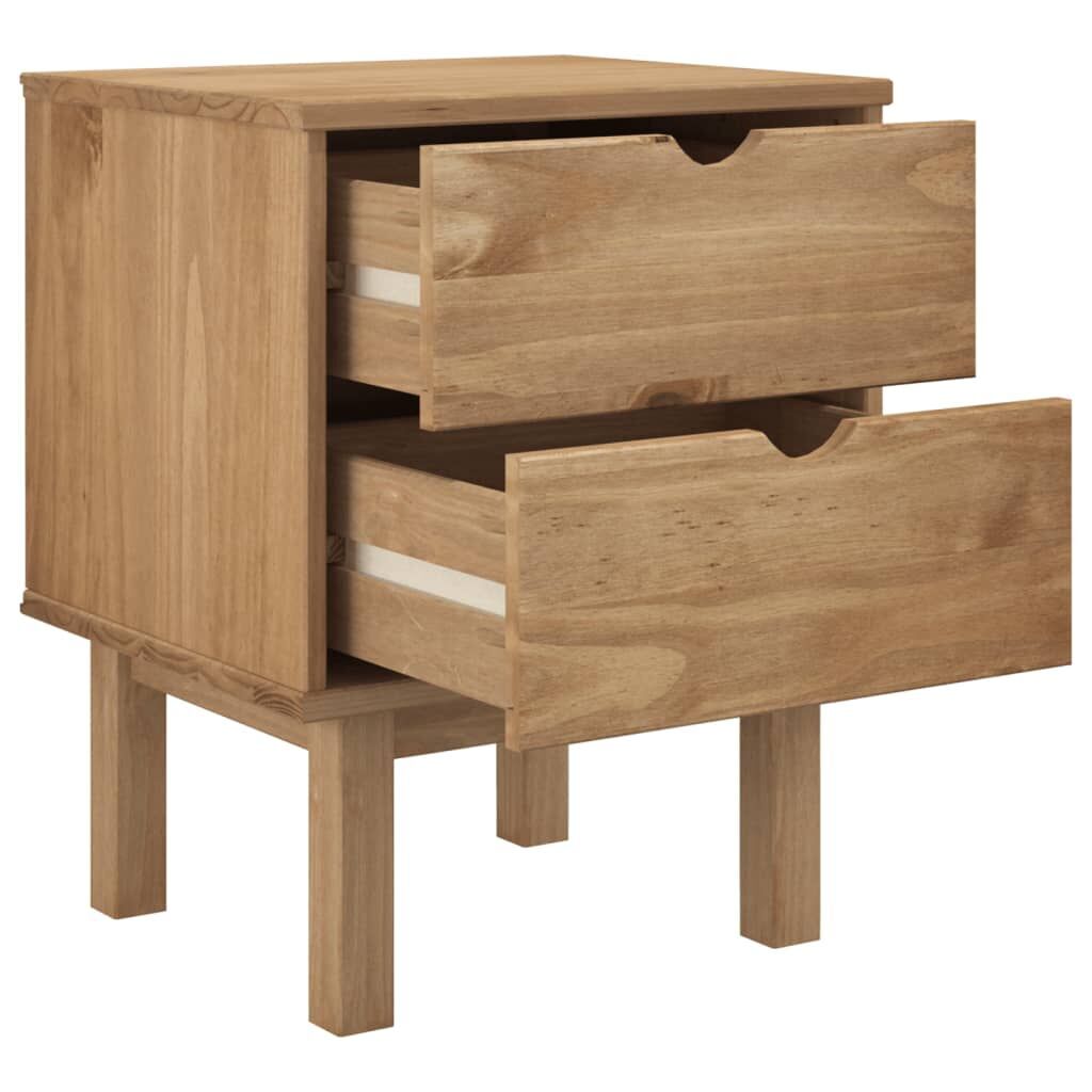 Bedside Cabinet OTTA 45x39x57 cm Solid Wood Pine Price