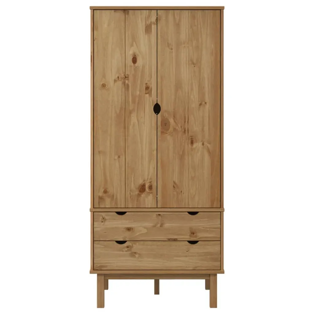 Wardrobe OTTA 76.5x53x172 cm Solid Wood Pine Price
