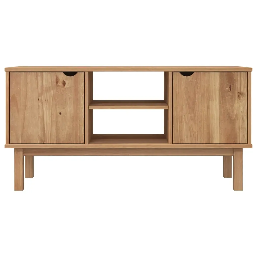 TV Cabinet OTTA 113.5x43x57 cm Solid Wood Pine Price