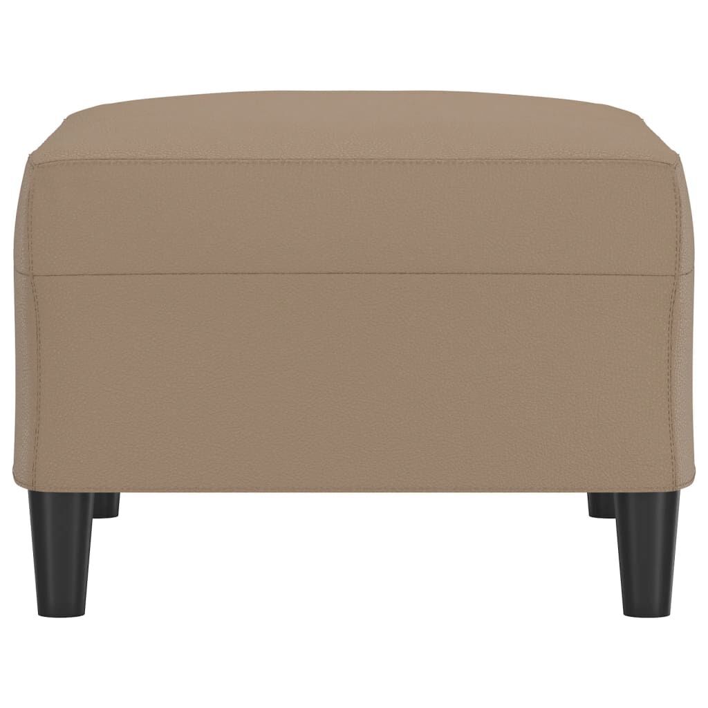 Footstool Cappuccino 70x55x41 cm Faux Leather Price