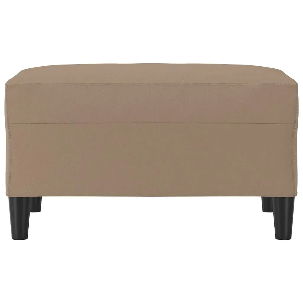 Footstool Cappuccino 70x55x41 cm Faux Leather Price