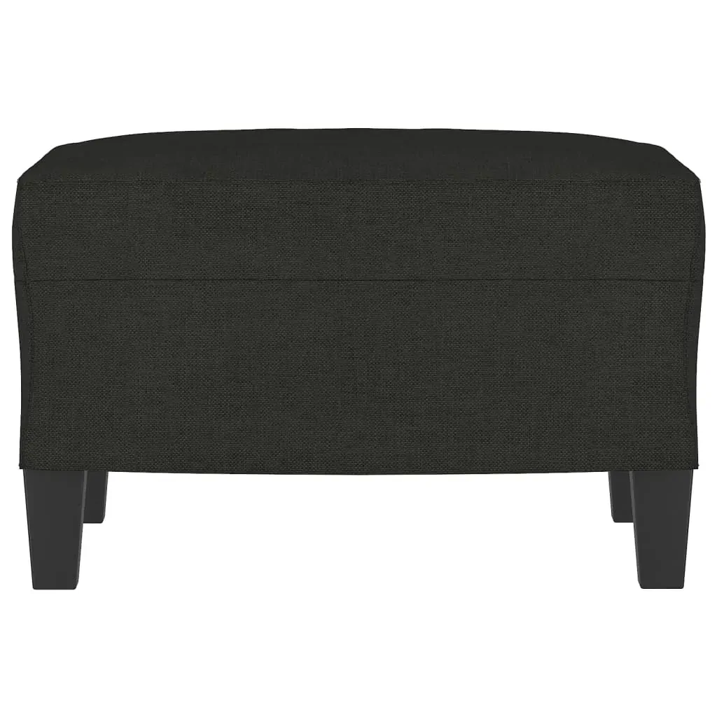 Footstool Black 60x50x41 cm Fabric Price