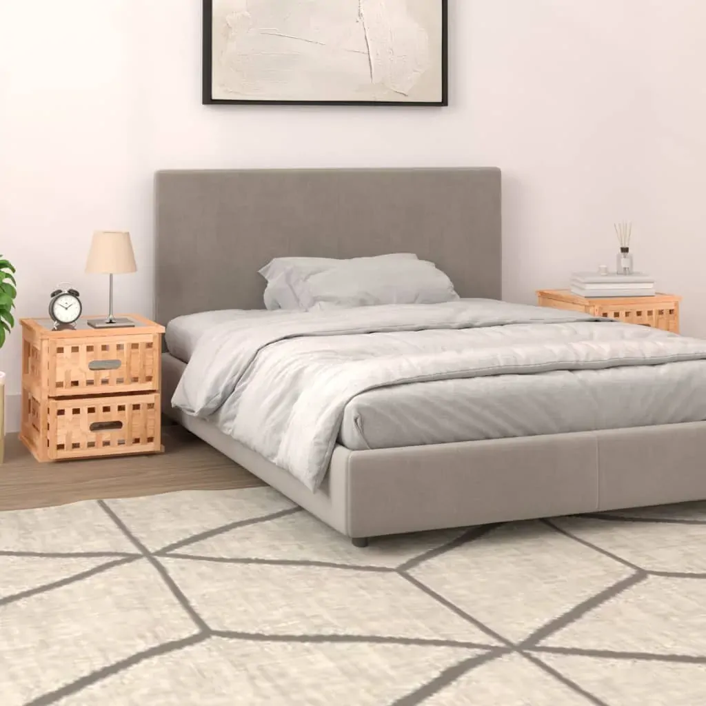 Bedside Cabinets 2 pcs 34x34x34 cm Solid Wood Walnut Price