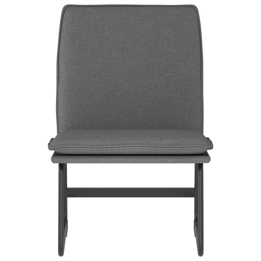 Lounge Chair Dark Grey 52x75x76 cm Fabric Price