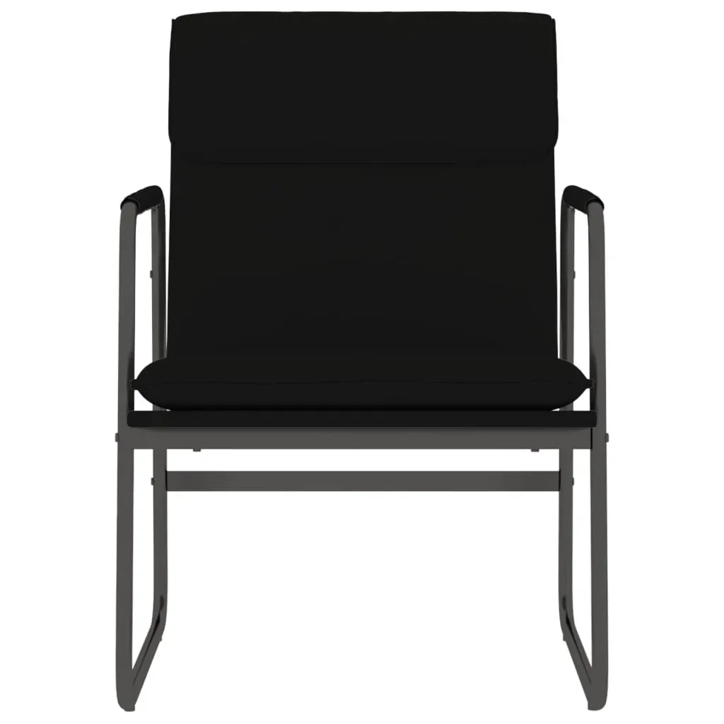 Lounge Chair Black 55x64x80 cm Faux Leather Price