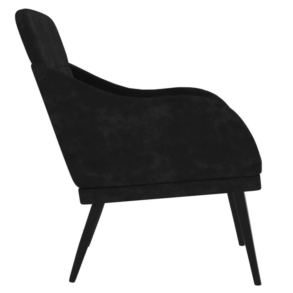 Armchair Black 63x76x80 cm Velvet Price