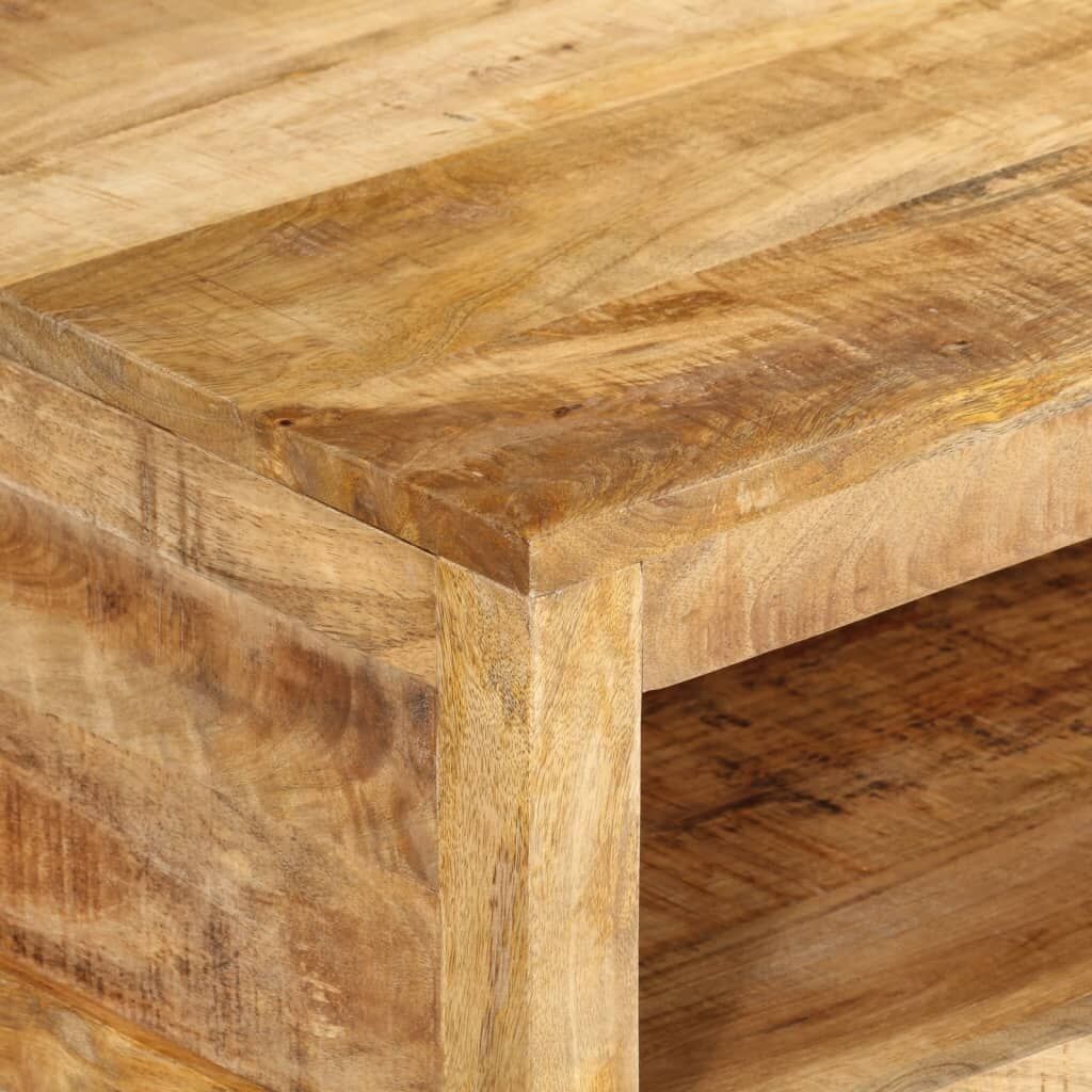 Coffee Table 80x55x30 cm Solid Wood Mango Price