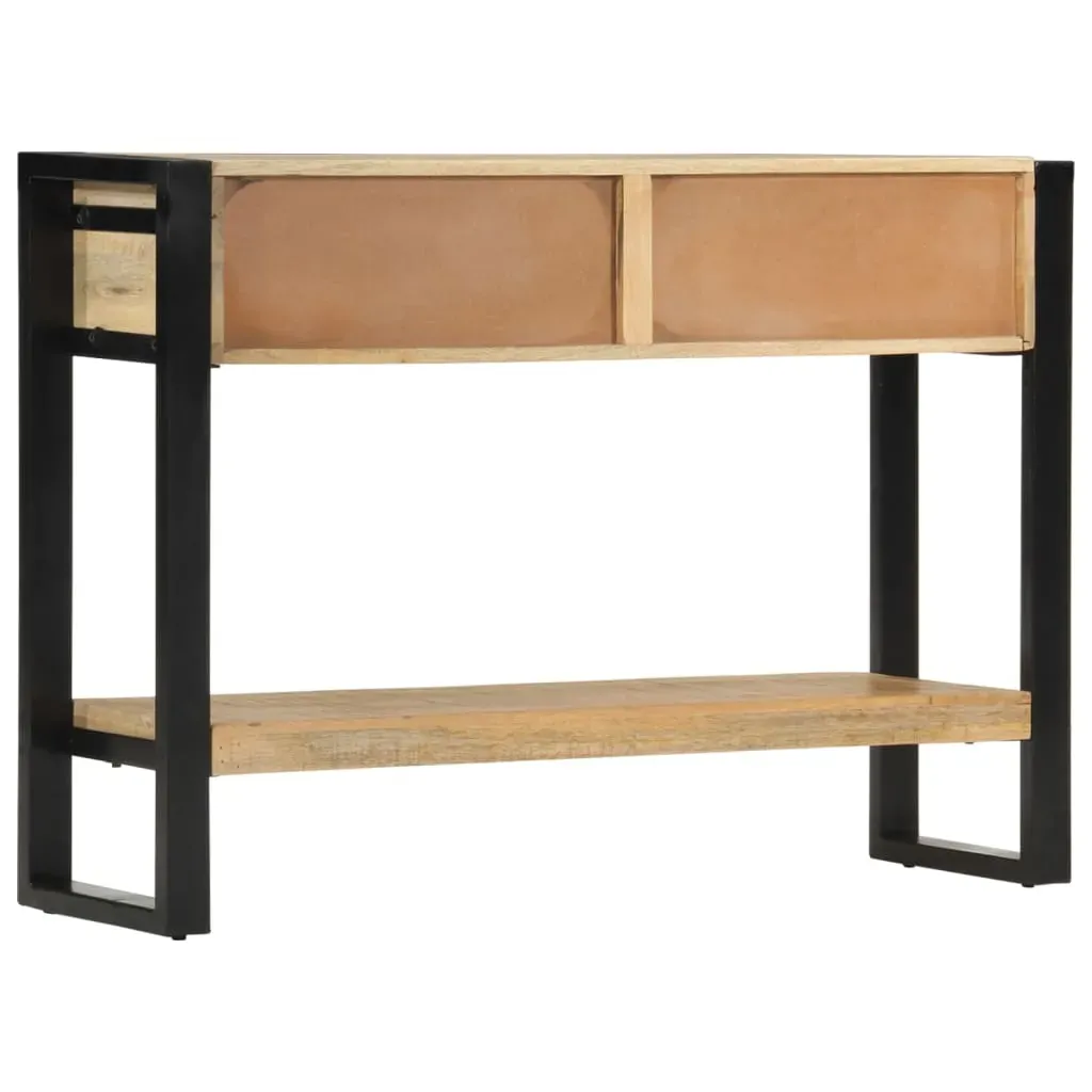 Console Table 110x30x76 cm Solid Rough Wood Mango Price