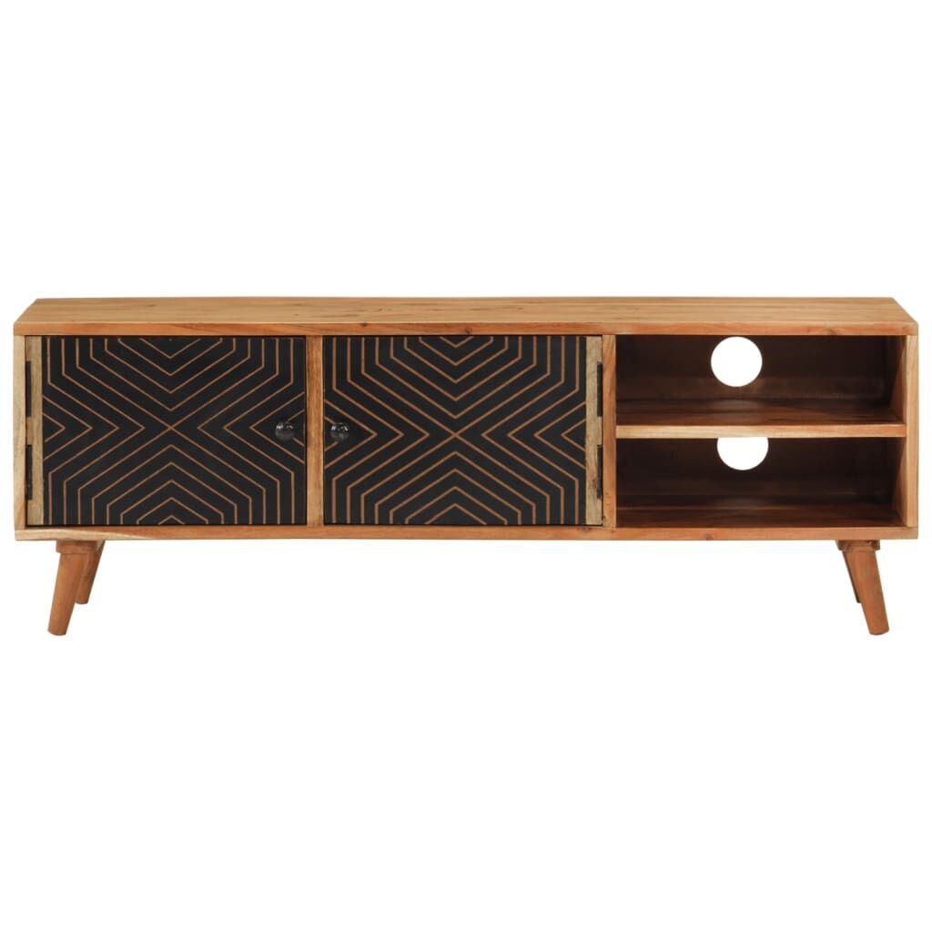 TV Cabinet 112x30x40 cm Solid Wood Acacia Price