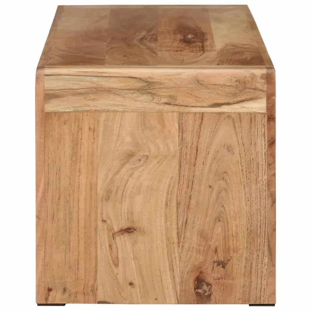 TV Stand 110x33x33 cm Solid Wood Acacia Price
