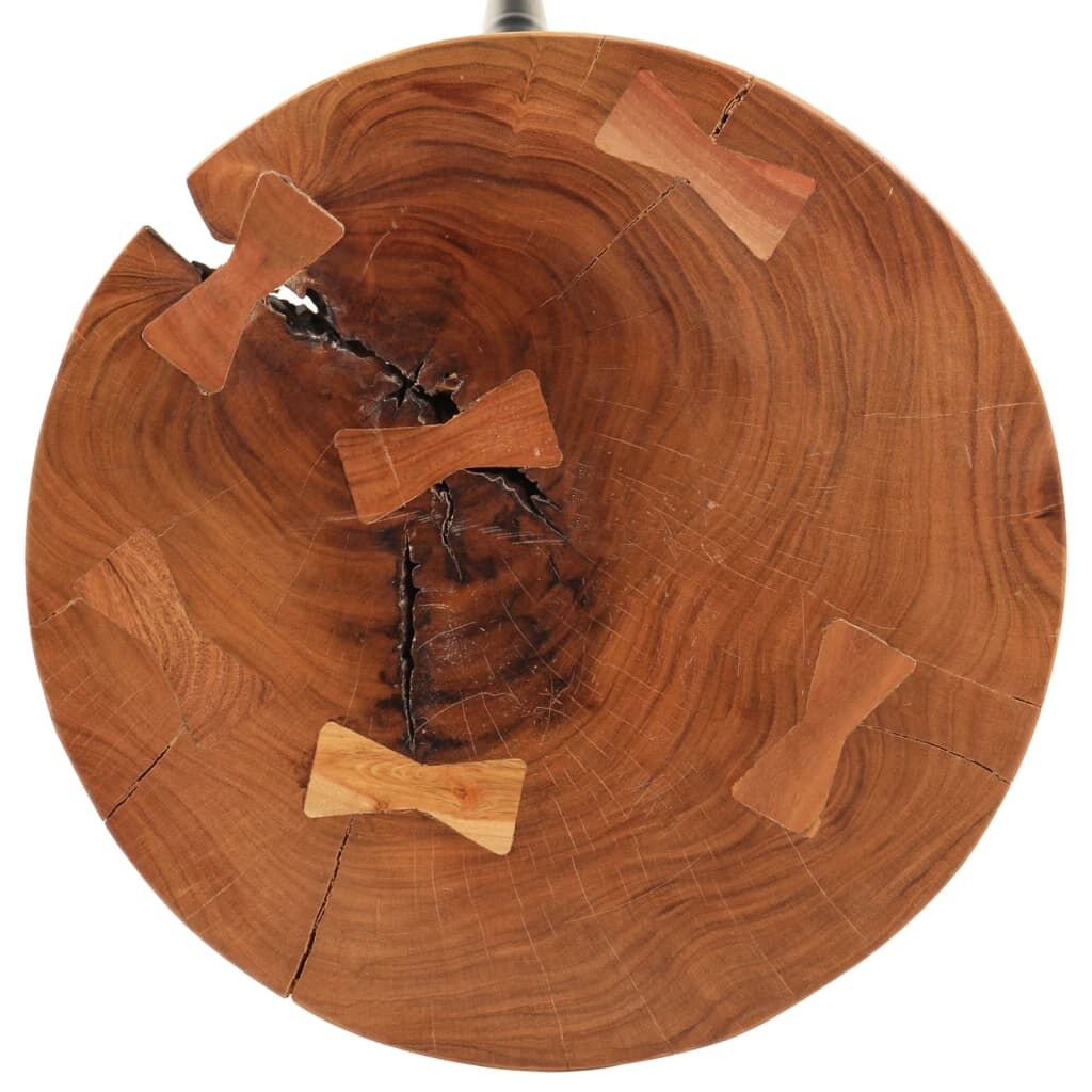 Log Bar Table Ø53x105 cm Solid Wood Acacia Price