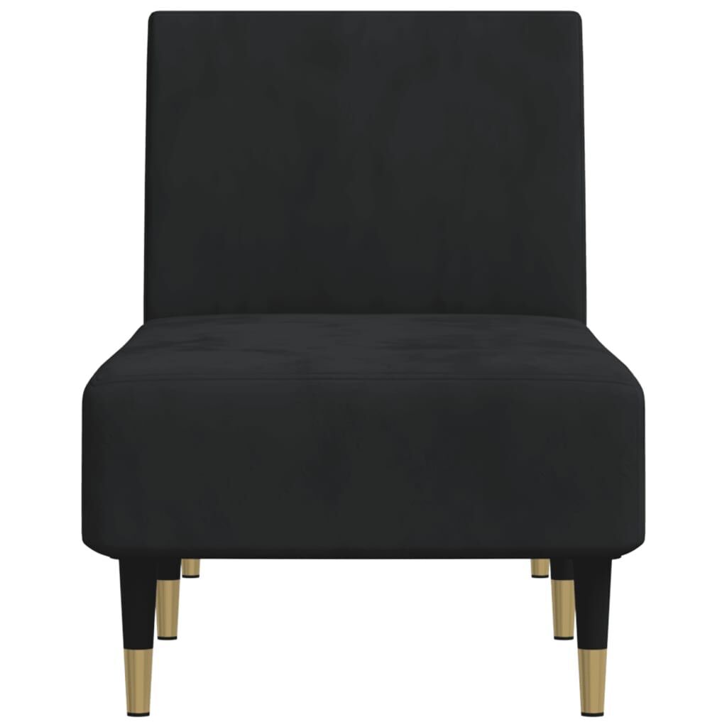 Chaise Longue Black Velvet Price