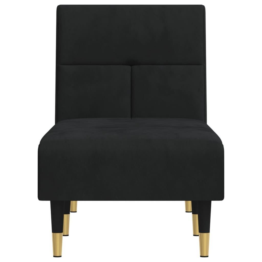 Chaise Longue Black Velvet Price