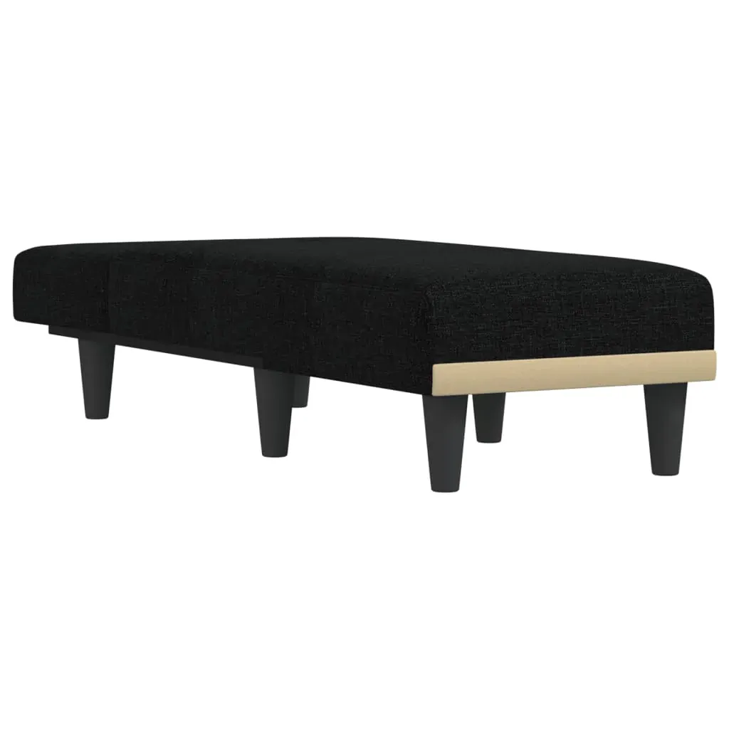 Chaise Longue Black Fabric Price