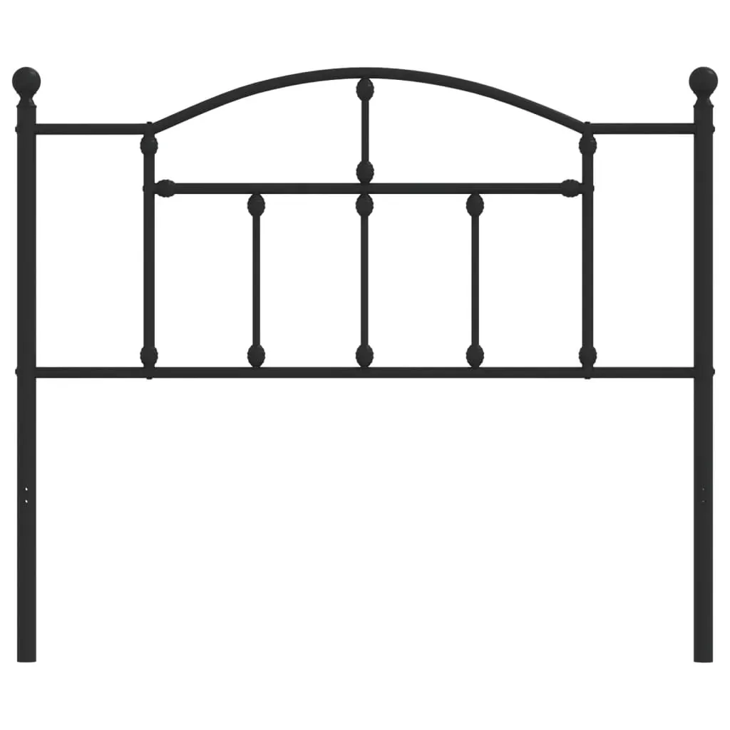 Metal Headboard Black 107 cm King Single Price