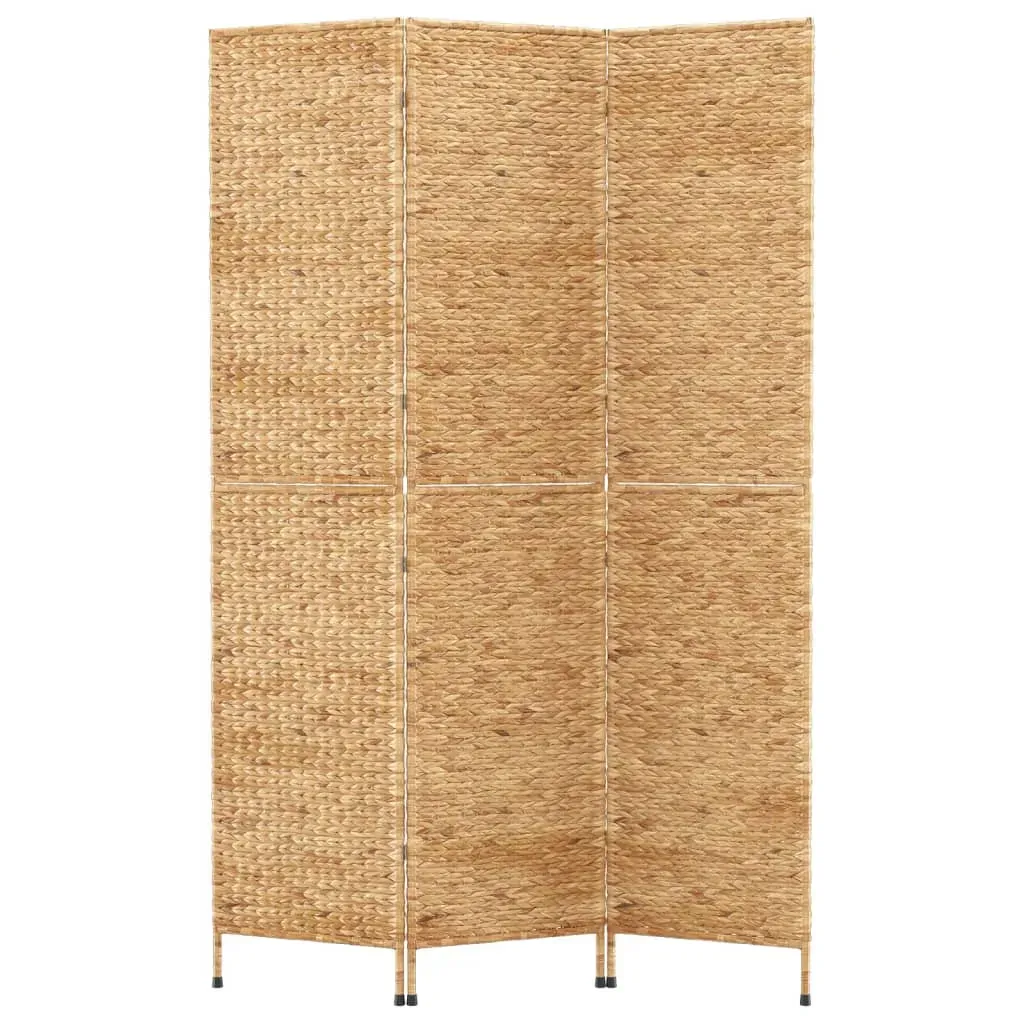 Room Divider 3-Panel 122x180 cm Water Hyacinth Price