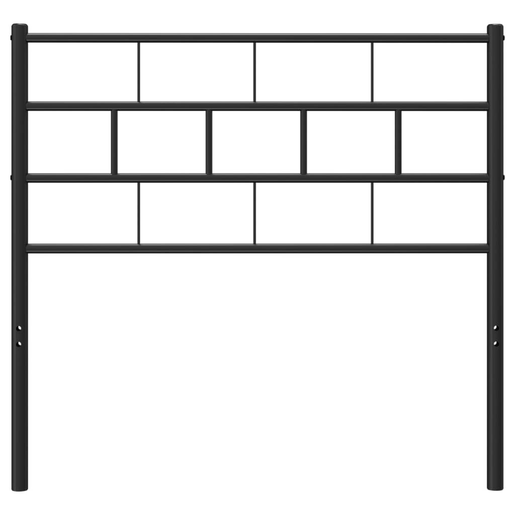 Metal Headboard Black 107 cm King Single Price