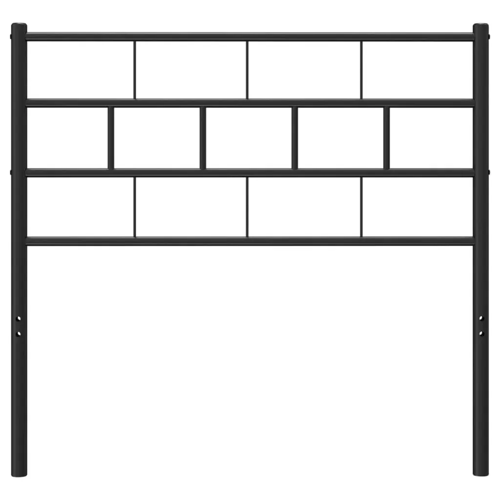 Metal Headboard Black 107 cm King Single Price