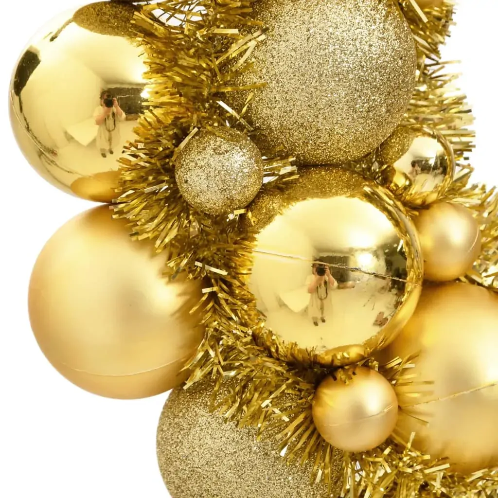 Christmas Wreath Gold 45 cm Polystyrene Price