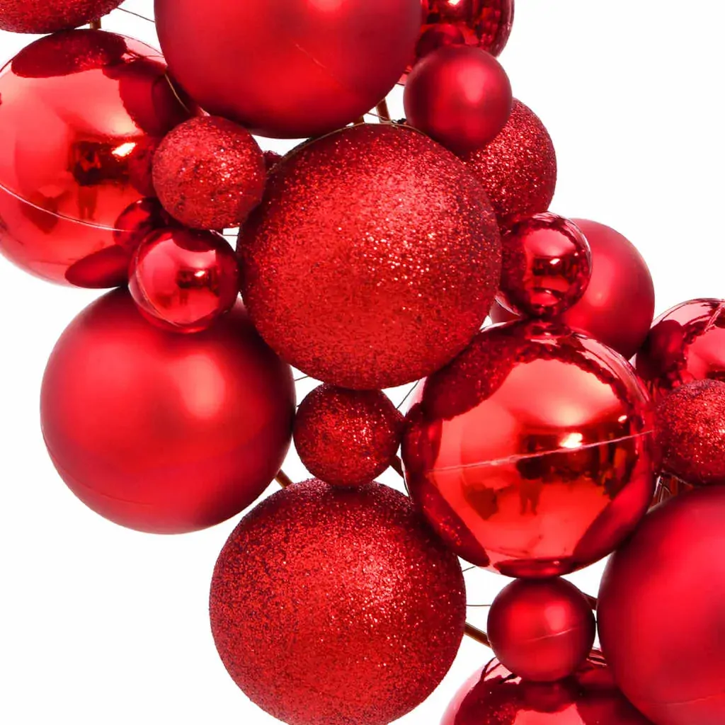Christmas Wreath Red 45 cm Polystyrene Price