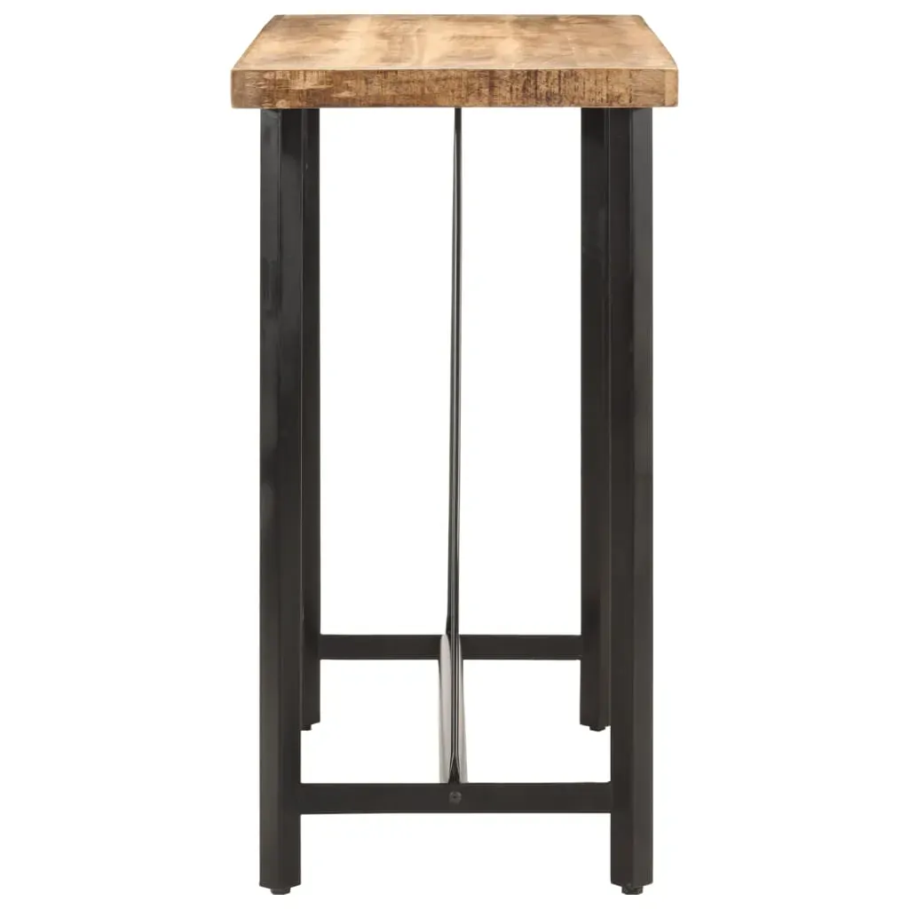 Bar Table 110x55x107 cm Solid Wood Mango and Iron Price