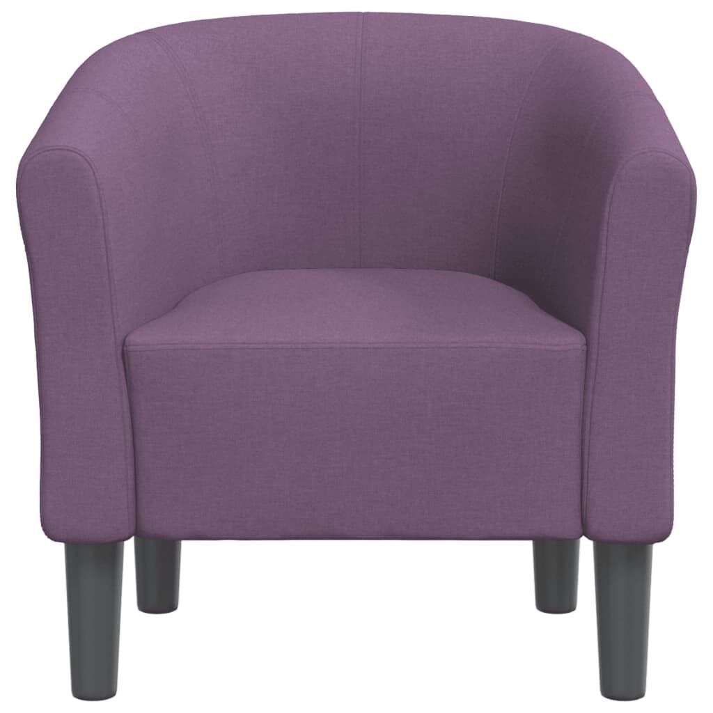 Tub Chair Purple Fabric Price
