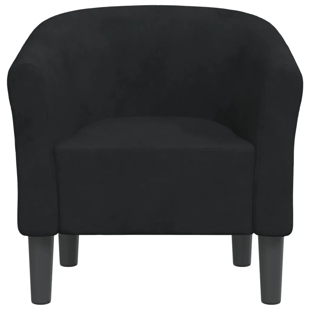 Tub Chair Black Velvet Price