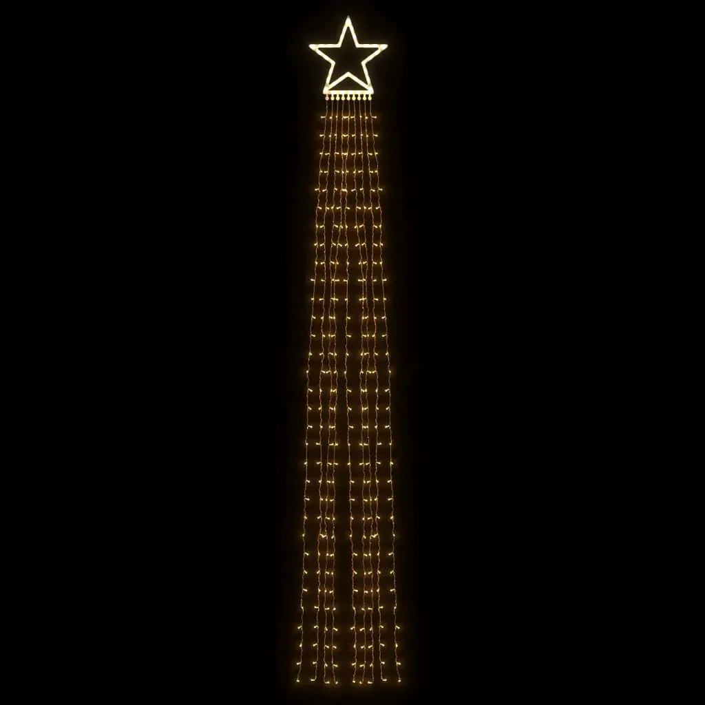 Christmas Tree Light 320 LEDs Warm White 375 cm Price