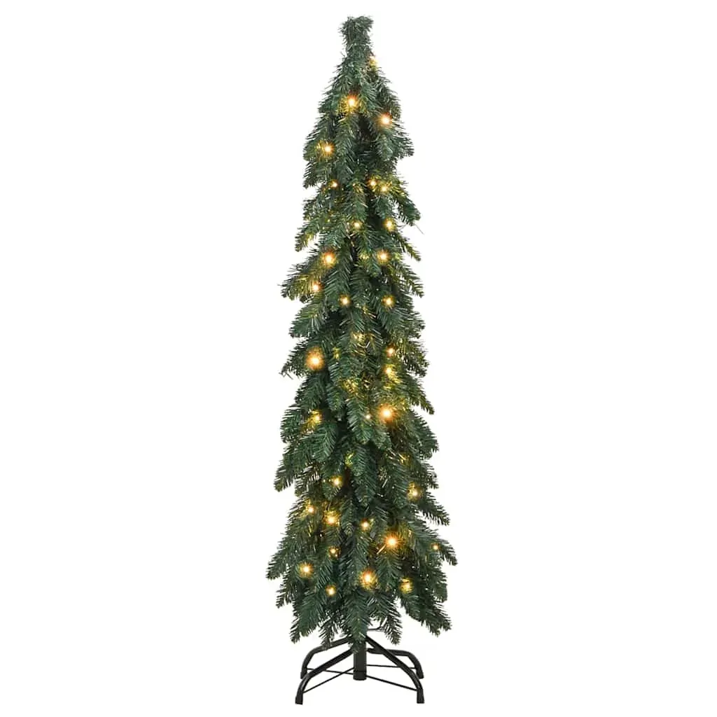 Artificial Pre-lit Christmas Tree with 80 LEDs 150 cm Price