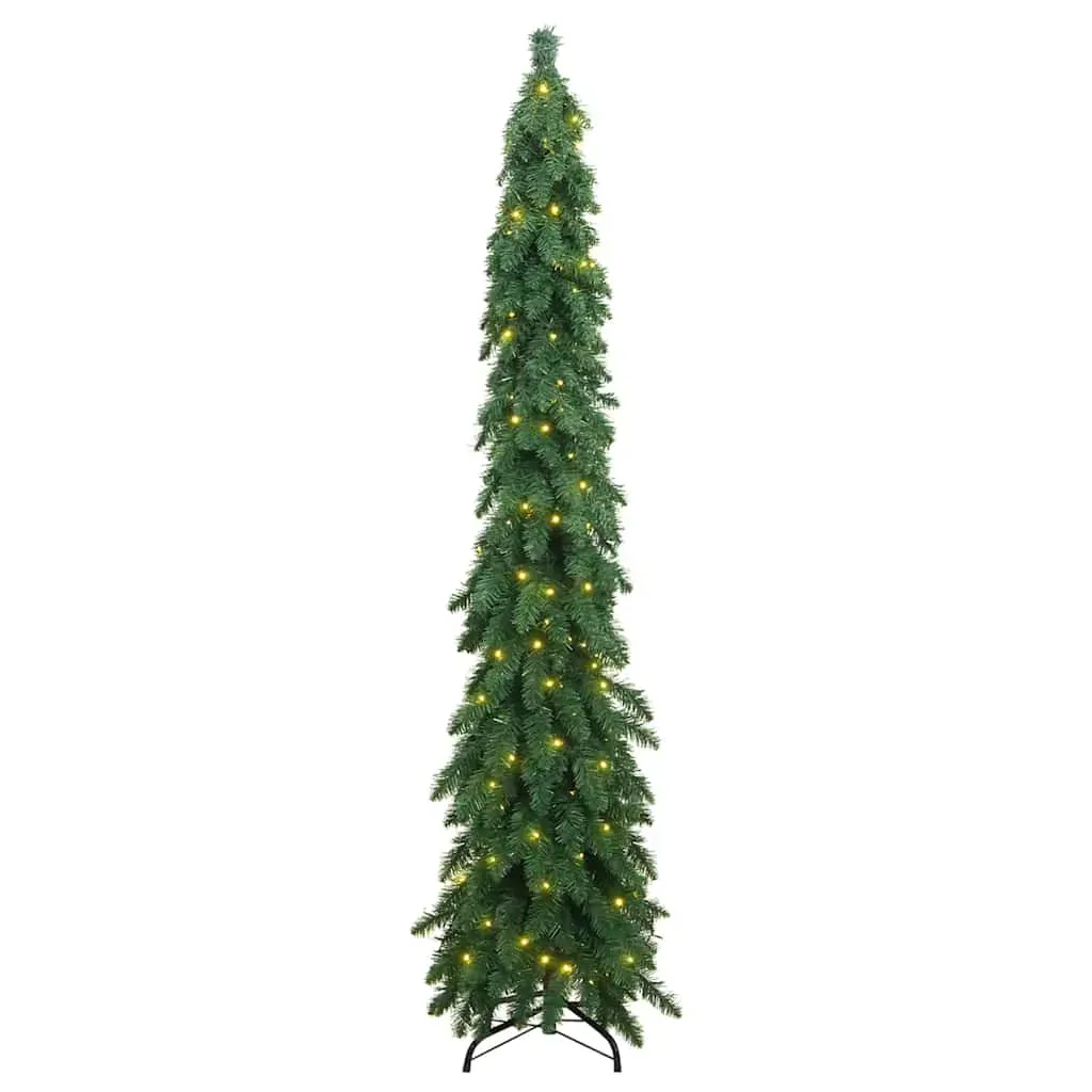 Artificial Pre-lit Christmas Tree with 100 LEDs 180 cm Price