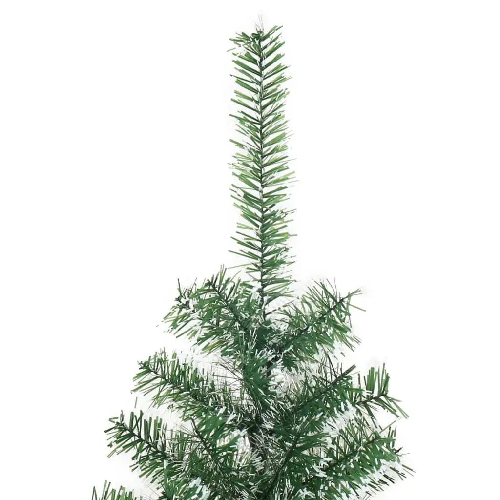 Artificial Christmas Tree with Flocked Snow Green 150 cm Price