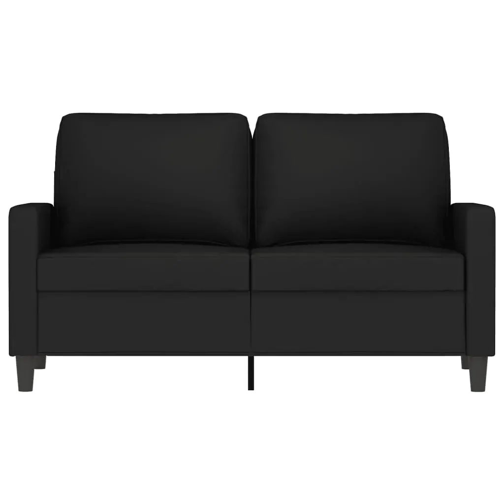 2-Seater Sofa Black 120 cm Velvet Price