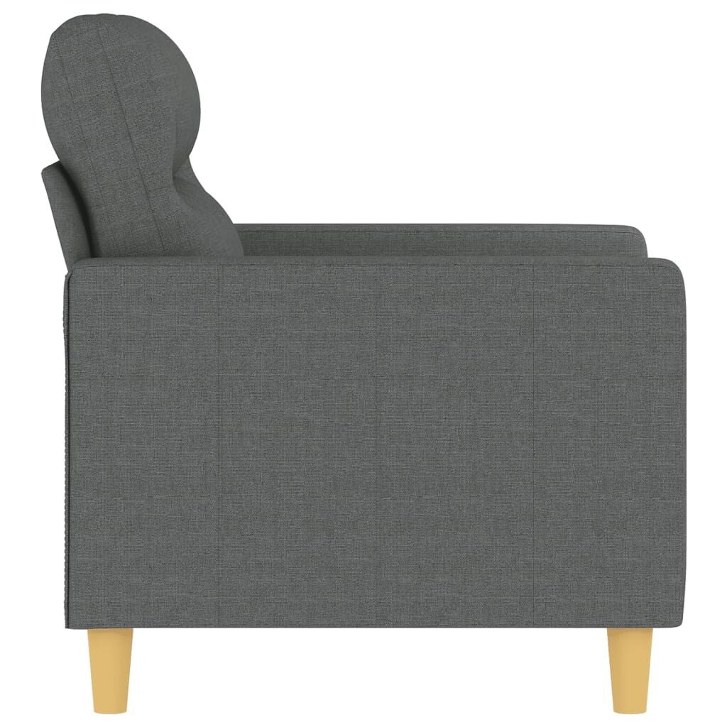 Sofa Chair Dark Grey 60 cm Fabric Price
