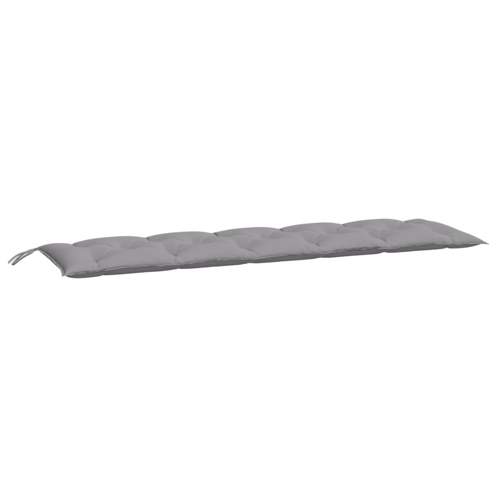 Garden Bench Cushions 2pcs Grey 180x50x7cm Oxford Fabric Price