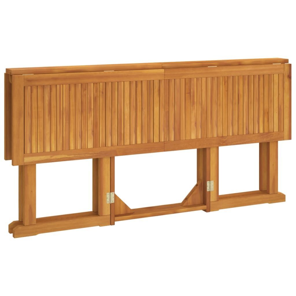 Folding Butterfly Garden Table 150x90x75 cm Solid Wood Teak Price