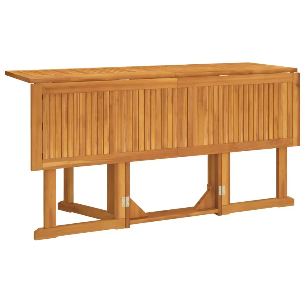 Folding Butterfly Garden Table 150x90x75 cm Solid Wood Teak Price