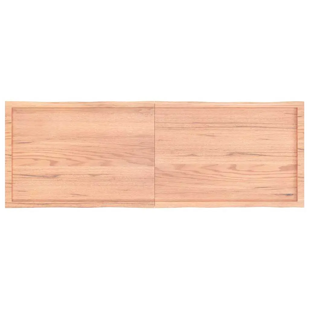 Table Top Light Brown 180x60x(2-4)cm Treated Solid Wood Live Edge Price