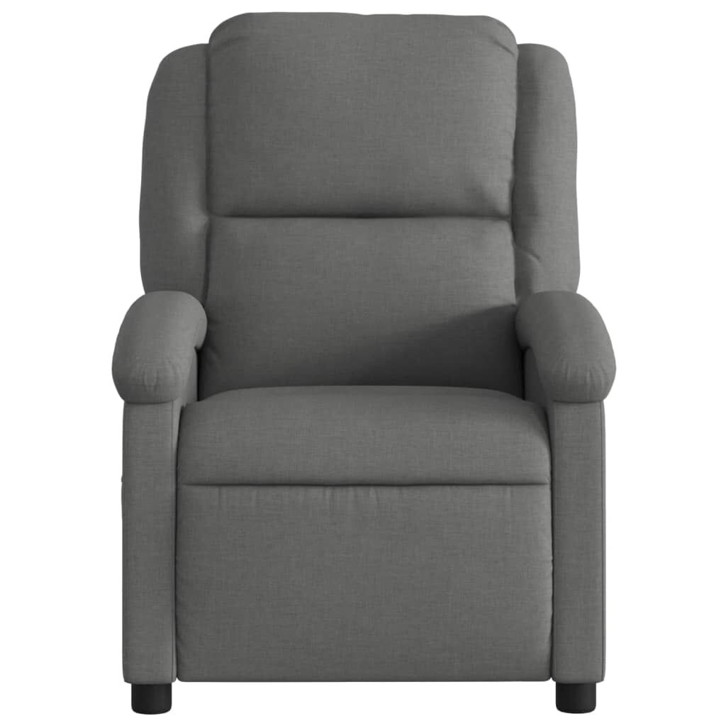 Recliner Chair Dark Grey Fabric Price