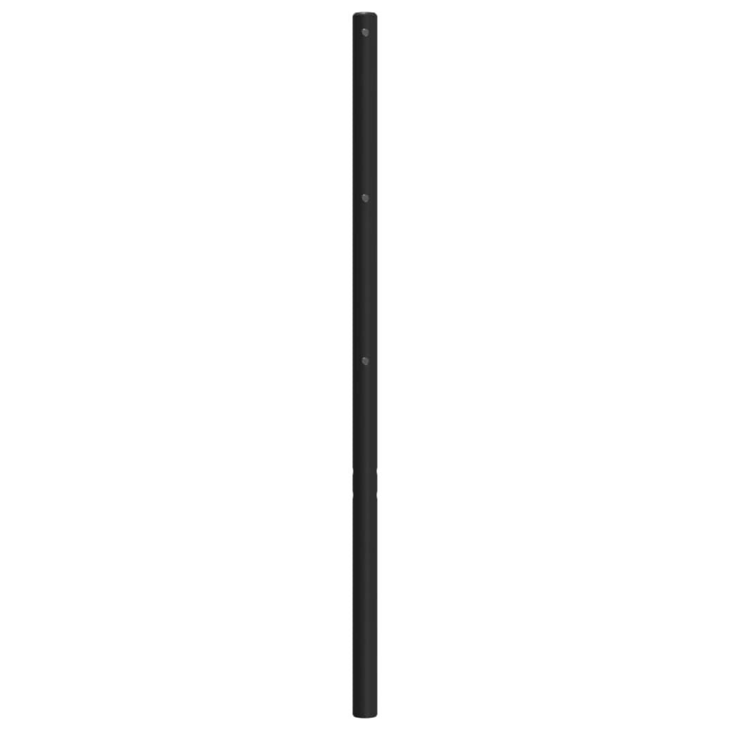 Metal Headboard Black 107 cm King Single Price