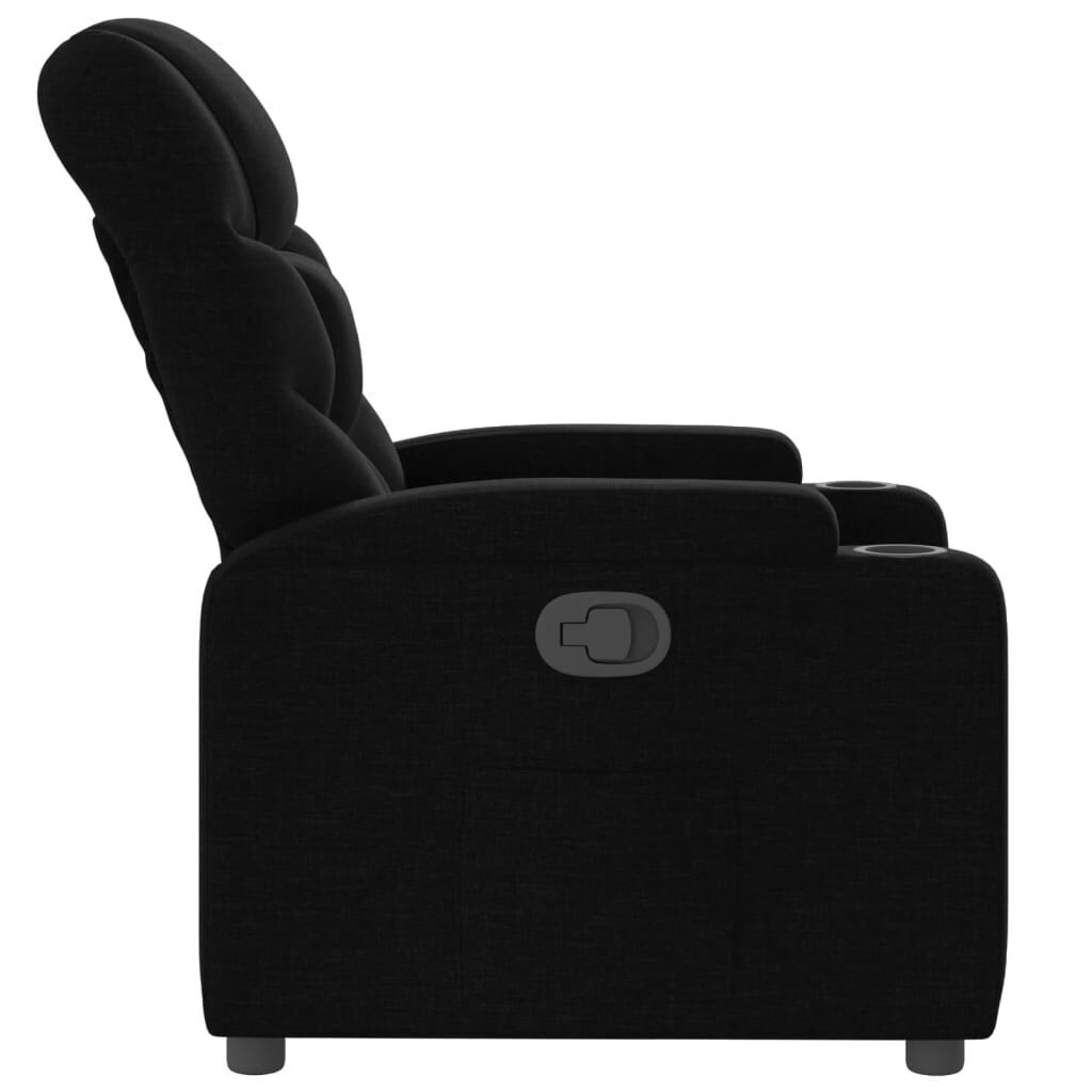 Recliner Chair Black Fabric Price