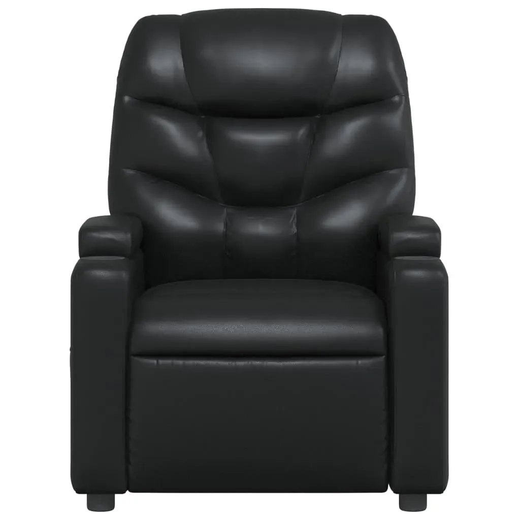 Recliner Chair Black Faux Leather Price