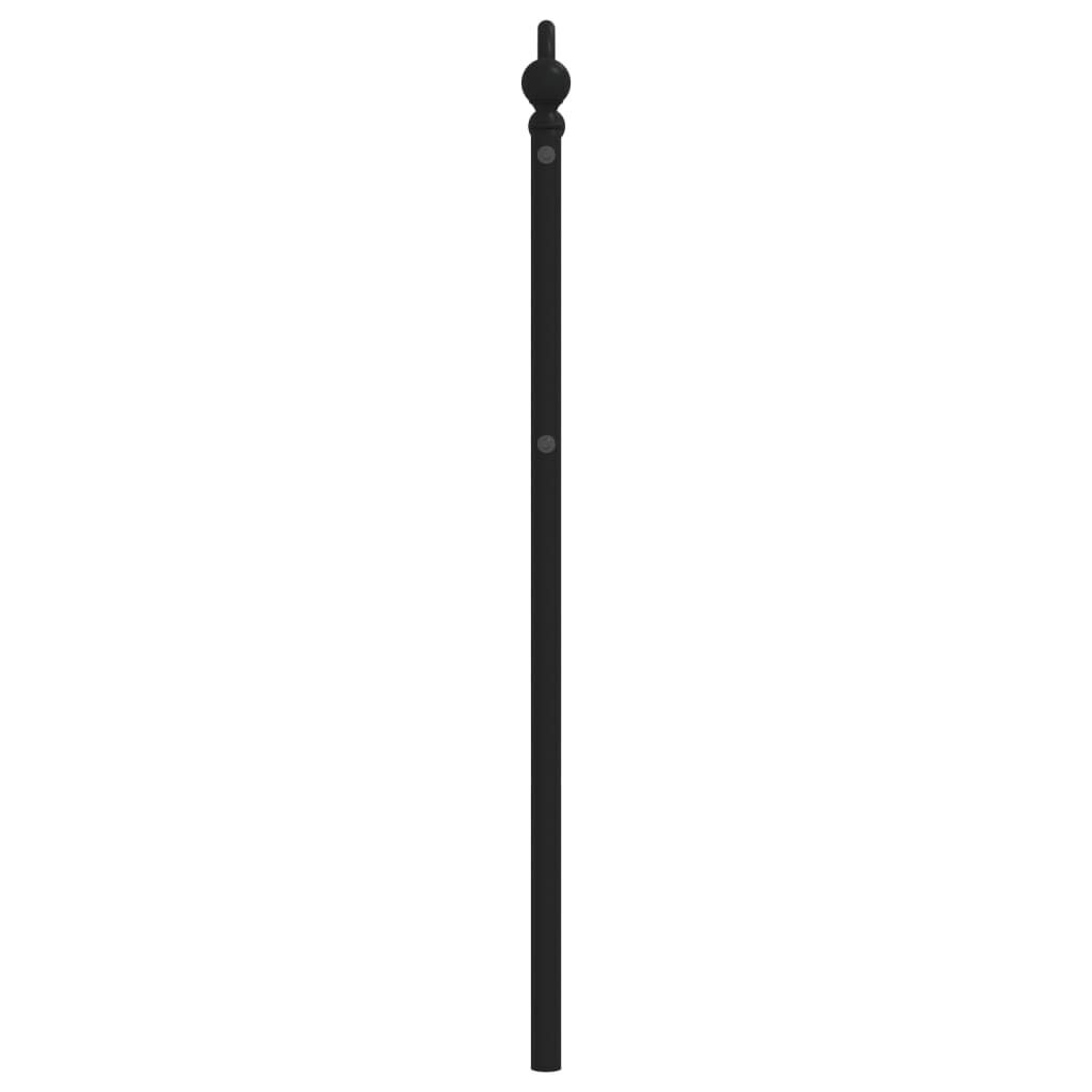 Metal Headboard Black 107 cm King Single Price