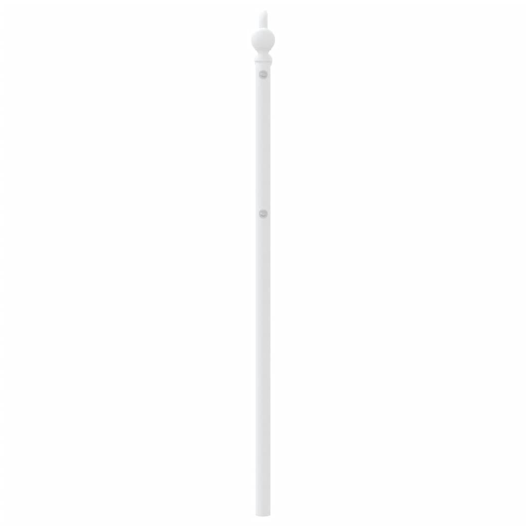 Metal Headboard White 107 cm King Single Price