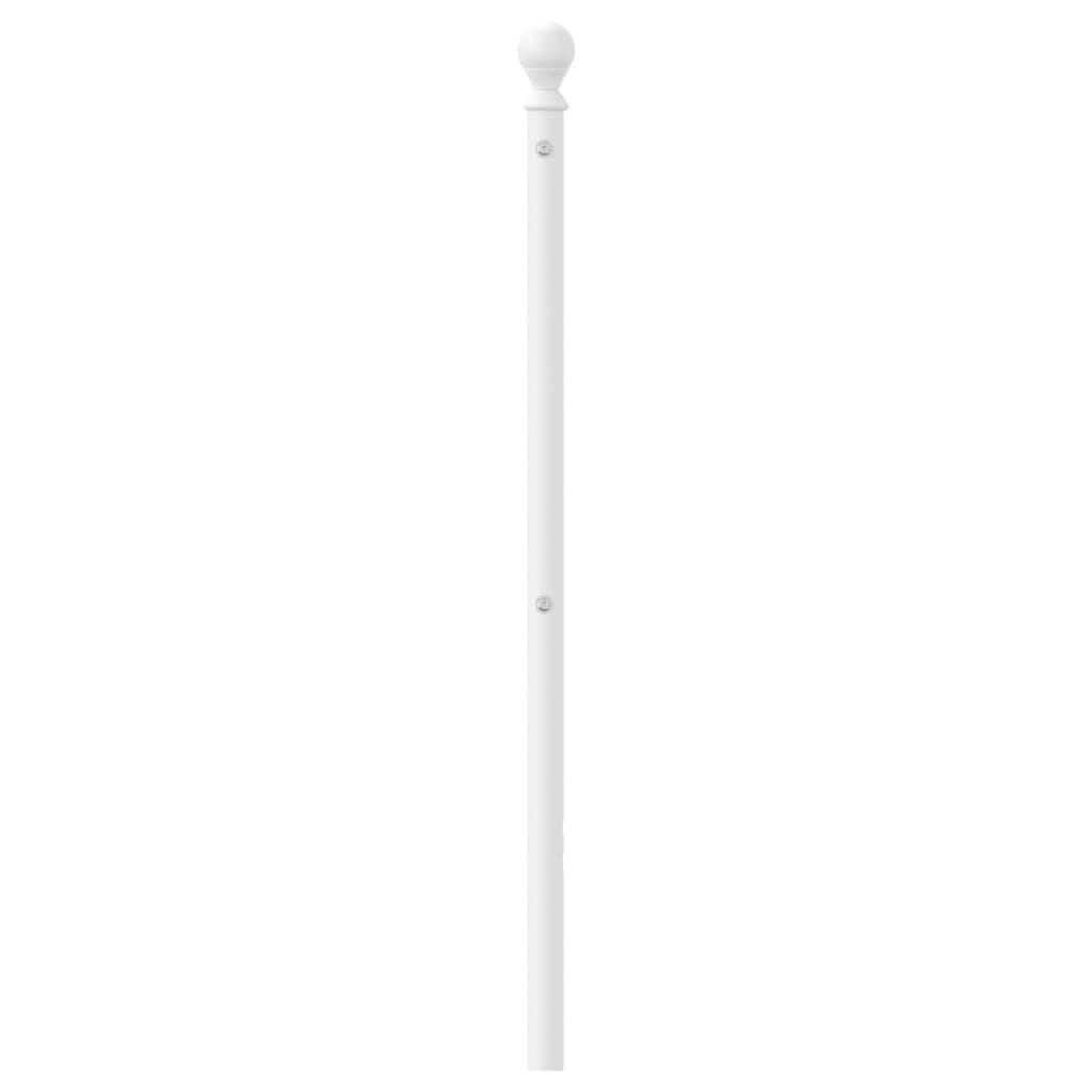 Metal Headboard White 152 cm Queen Price