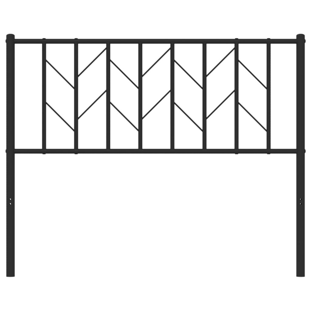 Metal Headboard Black 107 cm King Single Price