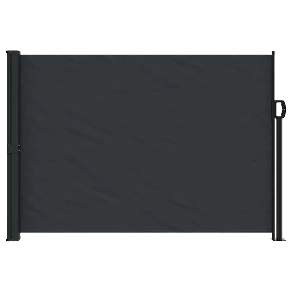 Retractable Side Awning Black 140x300 cm Price