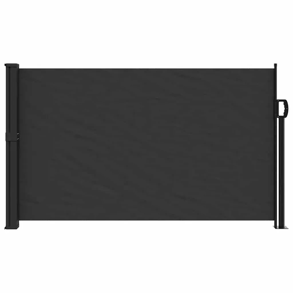 Retractable Side Awning Black 120x500 cm Price