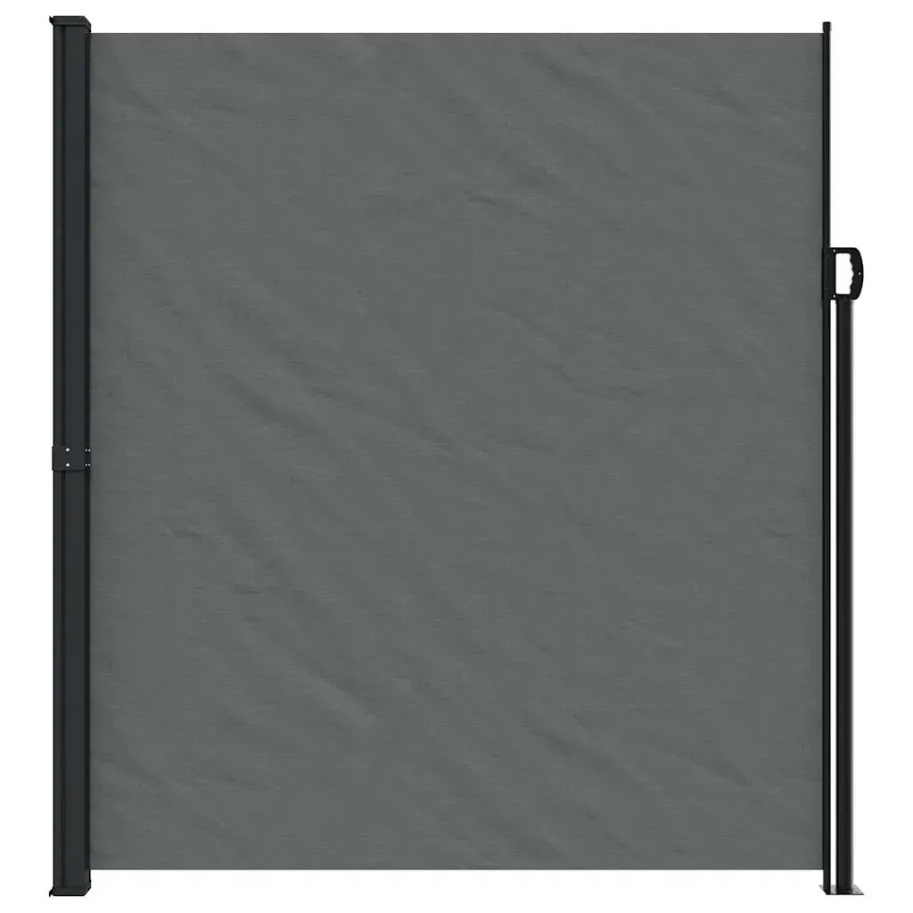 Retractable Side Awning Anthracite 220x500 cm Price